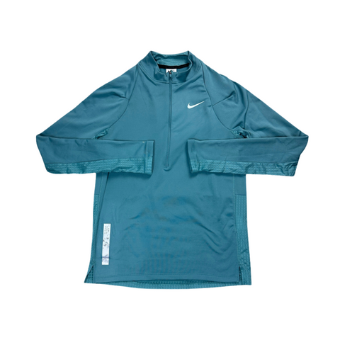 Nike Therma Fit 1/4 Zip - Teal Blue