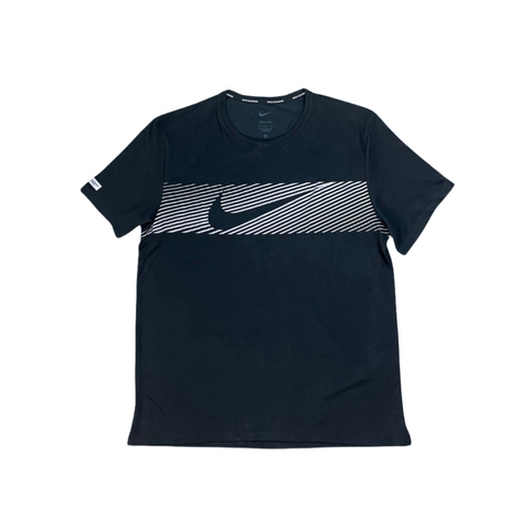 Nike UV Flash Miler T-Shirt - Black