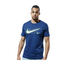 Nike Air Double SwooshT-Shirt - Navy/Volt