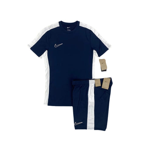 Nike Academy Dri-Fit T-Shirt + Short Set - Navy Blue ( Full Set )