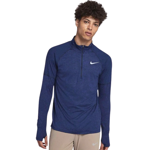 Nike Therma Element Quarter Zip - Navy Blue